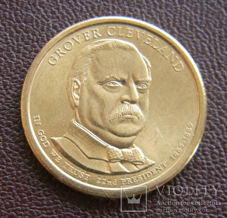 США 1 доллар 2012, 22 президент Гровер Кливленд (1885-1889), фото №2