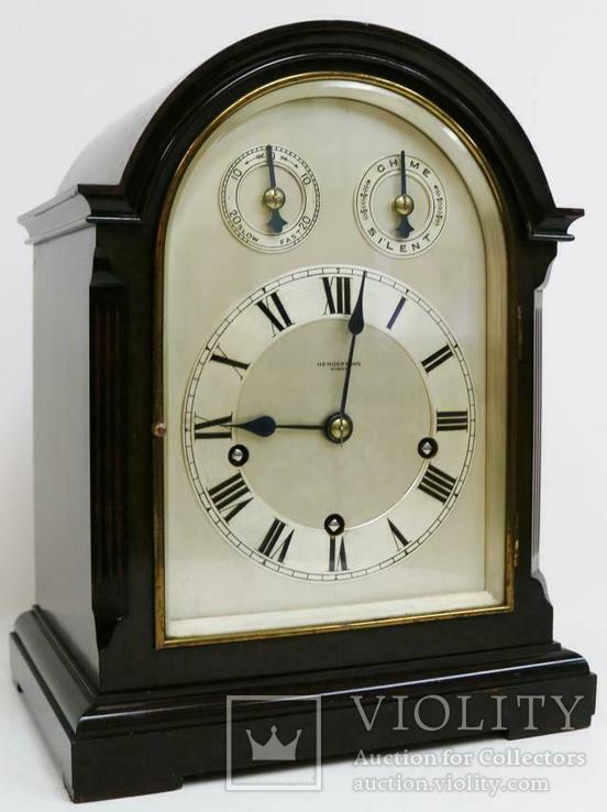 Старинные музыкальные настольные часы W &amp; H, фото №3