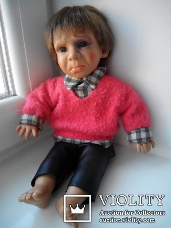  Характерная кукла хулиган 40см Испания, фото №4