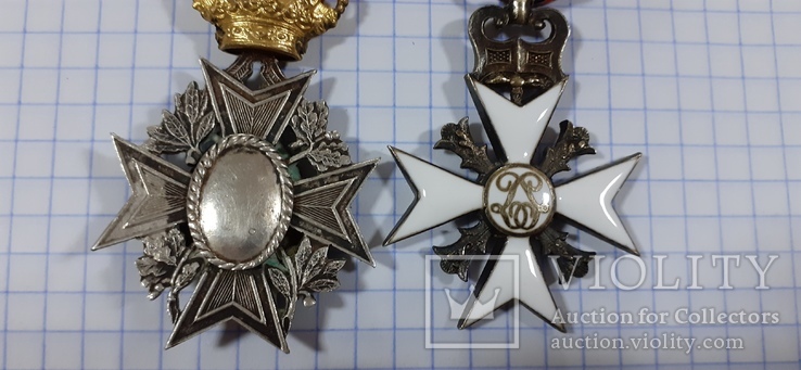Орден Крест - 2 шт.,Бельгия, серебро, фото №4