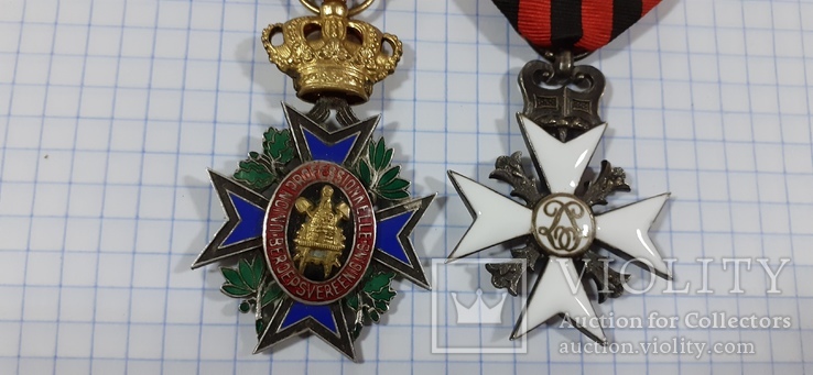Орден Крест - 2 шт.,Бельгия, серебро, фото №5