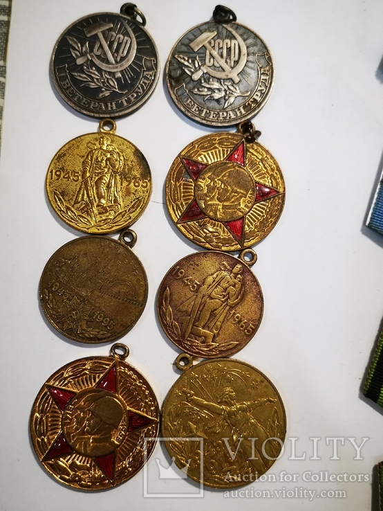 Юбилейные медали (33 шт.) + бонус, фото №8
