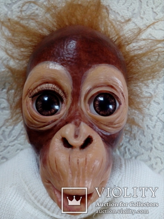 Кукла Simon Laurens monkey "Babe babe", фото №7