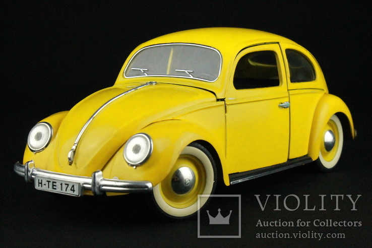 Масштабная модель Volkswagen Coccinelle (1949) 1:17. Solido. Франция (0494)