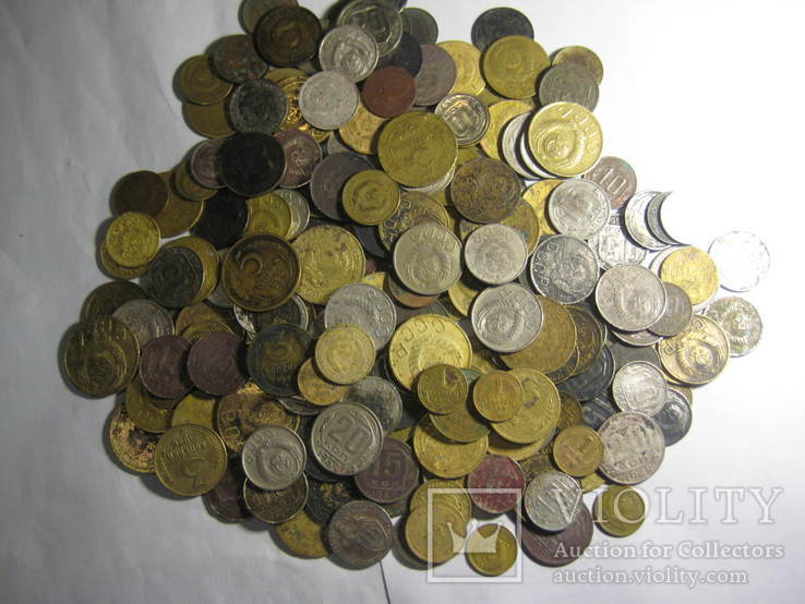 Монеты до реформы  233 шт, фото №2