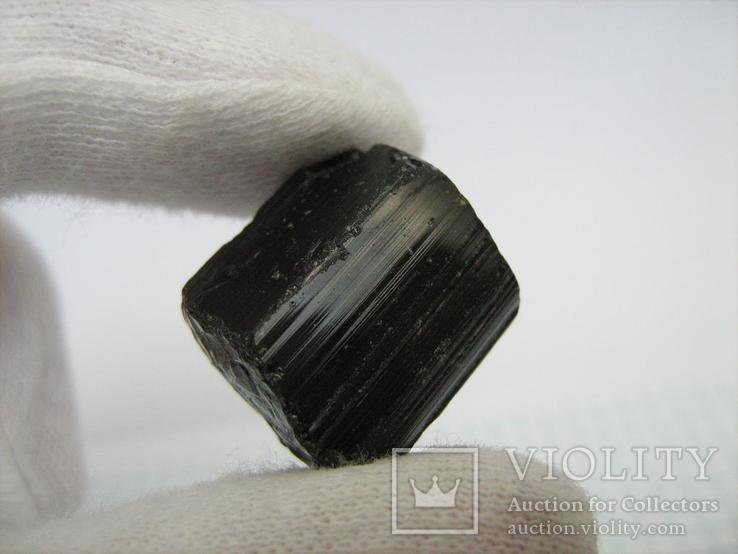 Натуральный Черный Турмалин Шерл Кристалл 36.30 ct 7.26 грамм Камень Литотерапия Рейки 009