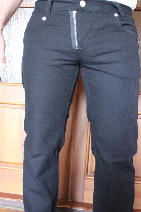 Джинсы-брюки новые OXALIS W30 L34 талия 82см, фото №2