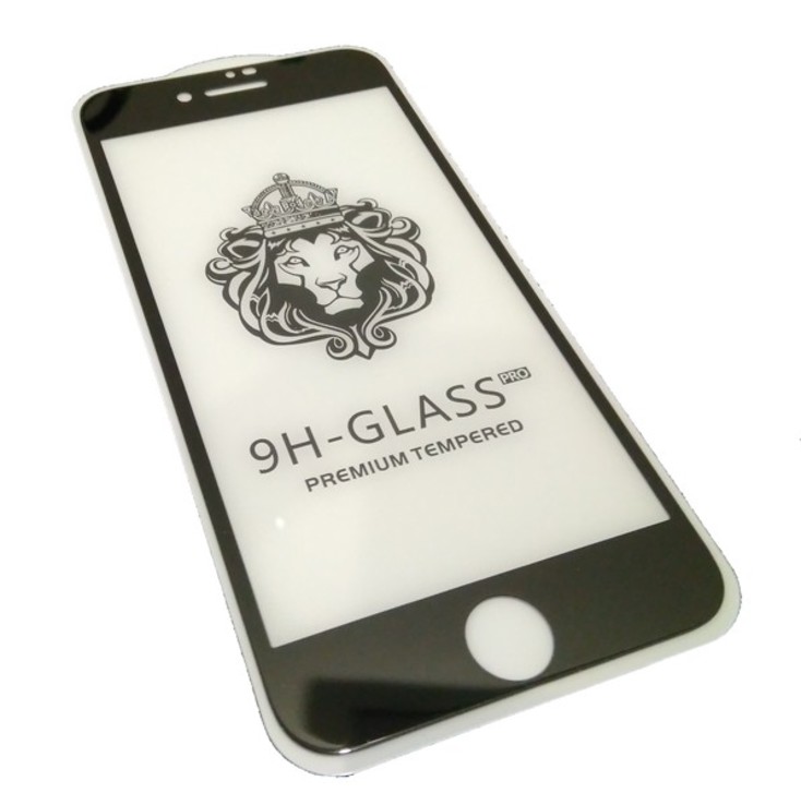 Защитное 5D стекло iPhone 7, iPhone 8 черное