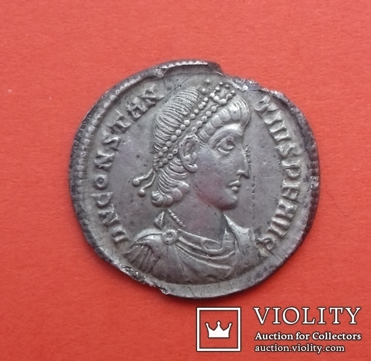 Силиква- "Constantius II"., фото №2