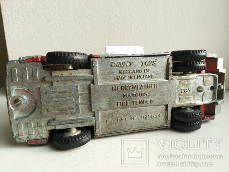 Dinky toys Merryweather marquis fire tender, фото №6