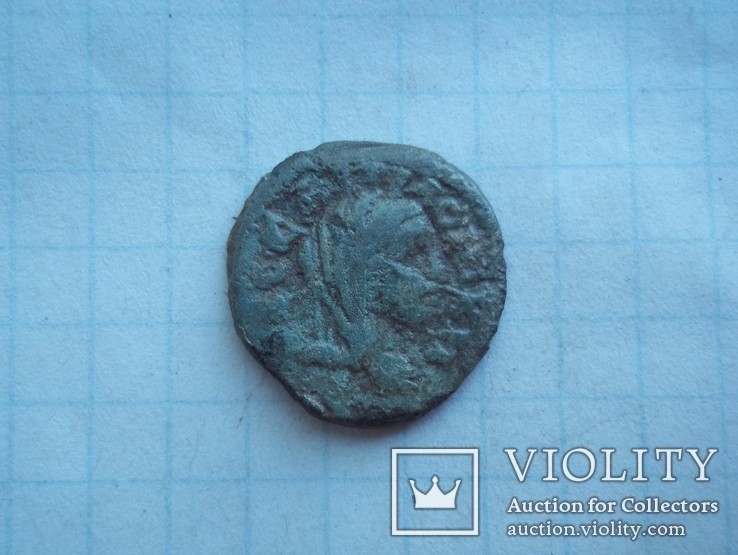 Псевдоавтономная провинциальная бронза, г. Фессалоники, начало 3-го века., фото №3