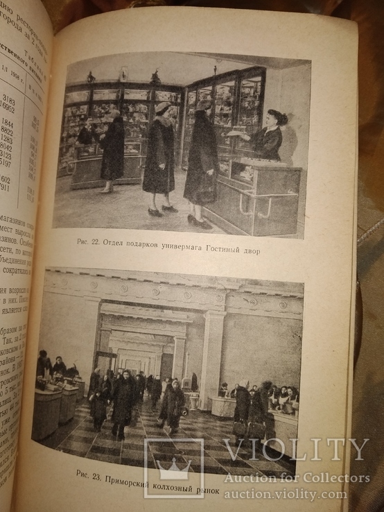 1958 Торговля  Ленинград Много фото магазинов рынков базаров буфетов, фото №12