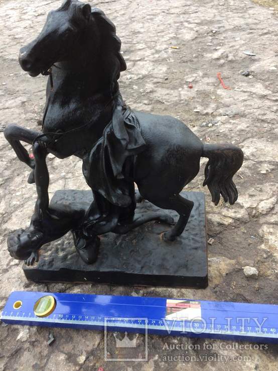 Скульптурная группа «Укротитель коня», фото №4