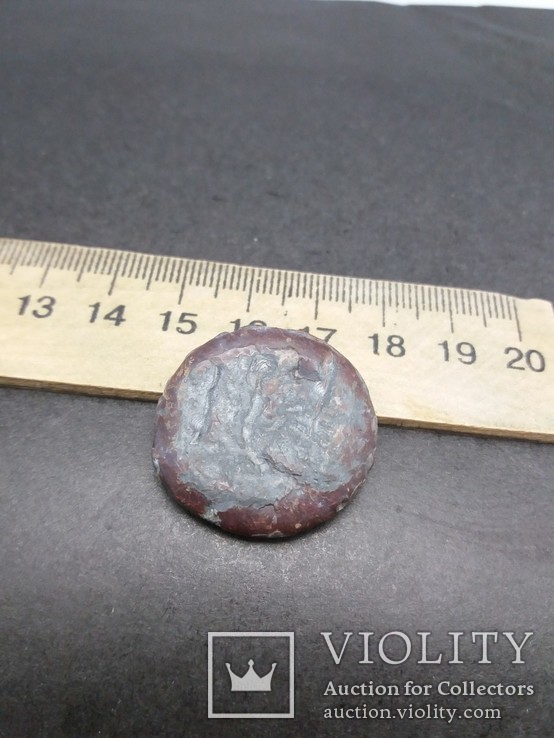 Большая античная монета или жетон, фото №6