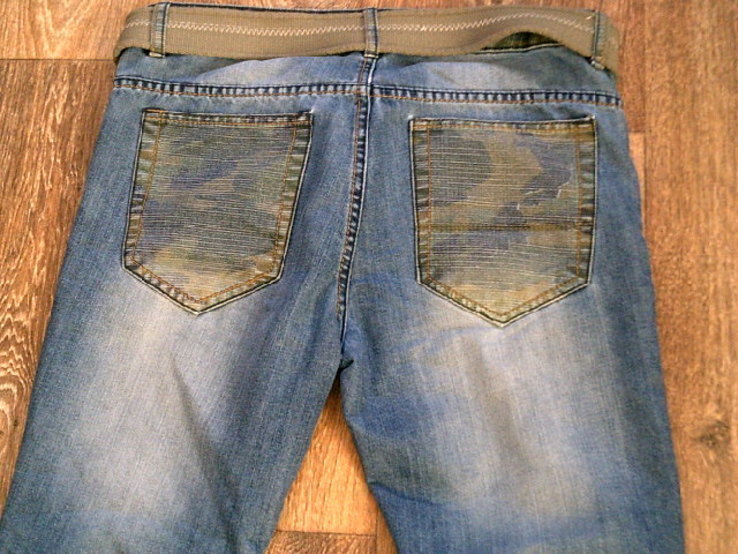 Gross Wind - стильные джинсы с ремнем, photo number 7