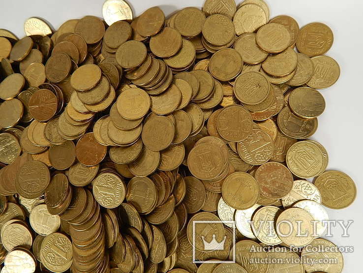 1 гривна Украина, 2060 штук после 2001 года + 1 гривна 1996г (1шт)., фото №8