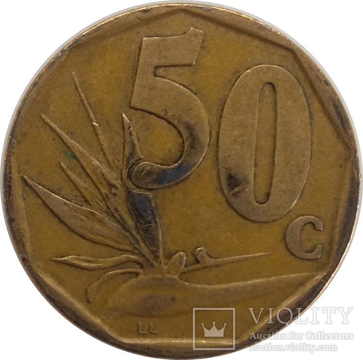 ЮАР 50 цент ,разные года-4 шт., фото №2