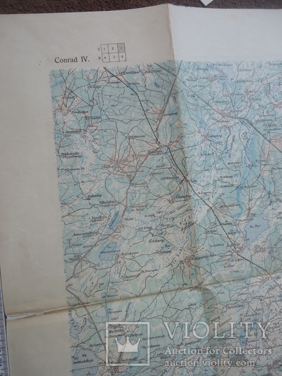 Военная карта ПМВ 1914-18 г Ковель Луцк В.Волынский, фото №4