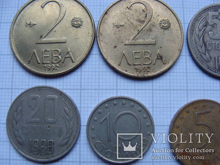 Монеты Болгарии  19 шт., фото №3