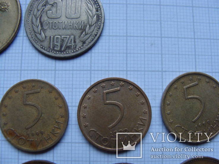 Монеты Болгарии  19 шт., фото №4