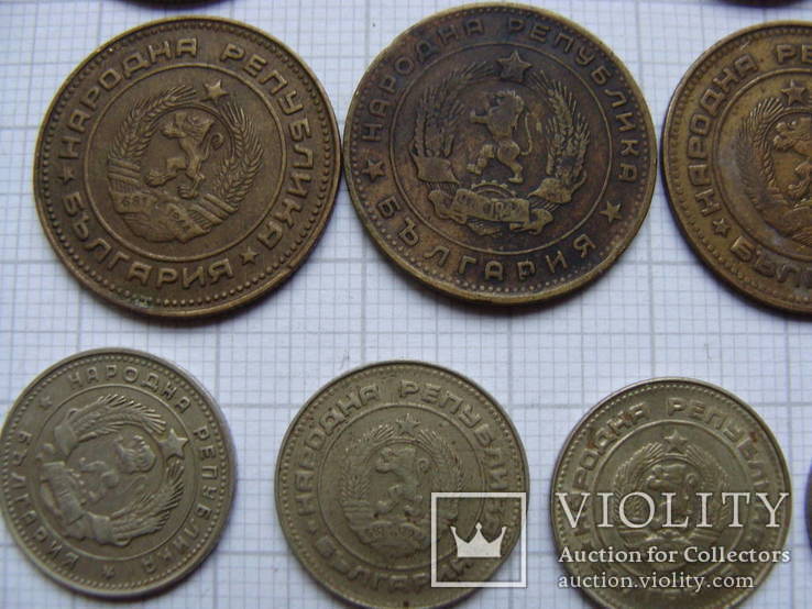 Монеты Болгарии  19 шт., фото №9