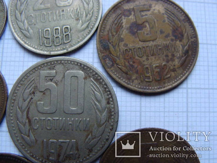 Монеты Болгарии  19 шт., фото №12