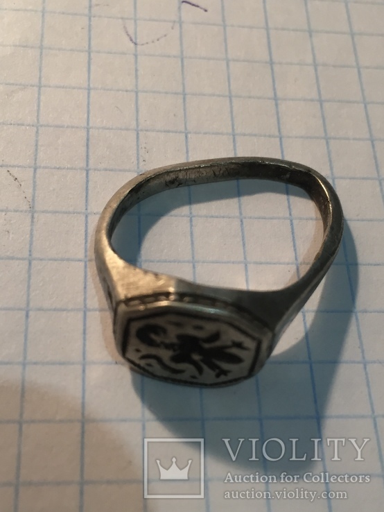 Серебренный перстень