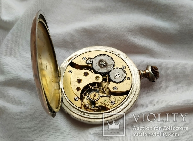№6. Серебряные карманные часы ‘‘Tissot’’, фото №8
