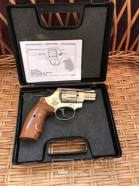 Револьвер под патрон Флобера ALFA model 420, фото №2