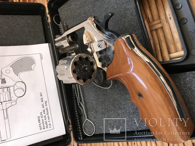 Револьвер под патрон Флобера ALFA model 420, фото №7