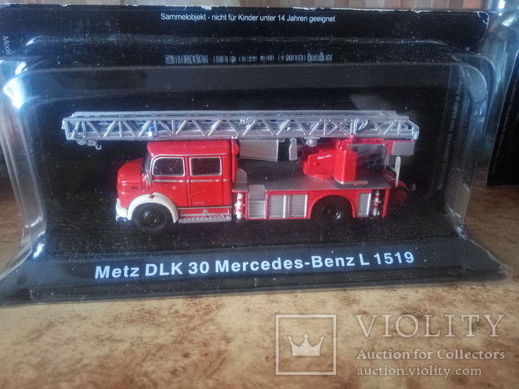 Mercedes-Benz L1519 fire Department Atlas 1/72., фото №2