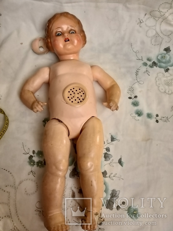 Кукла с зубками, папье маше на реставрацию. Германия., фото №7