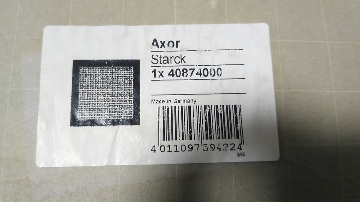 Axor Starck 40874000+40876180 модуль динамика со скрытой частью, фото №4