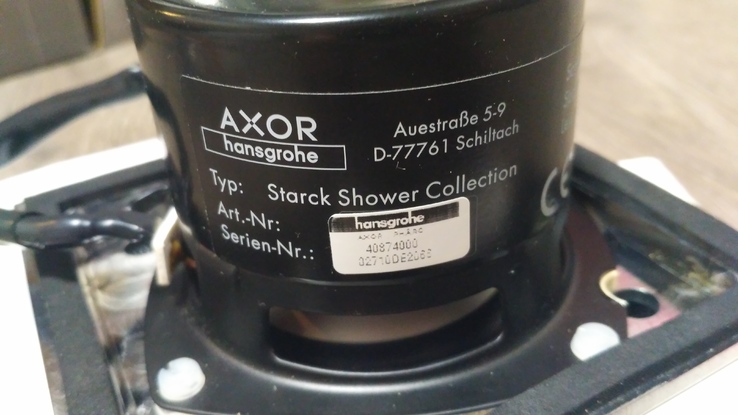 Axor Starck 40874000+40876180 модуль динамика со скрытой частью, фото №7