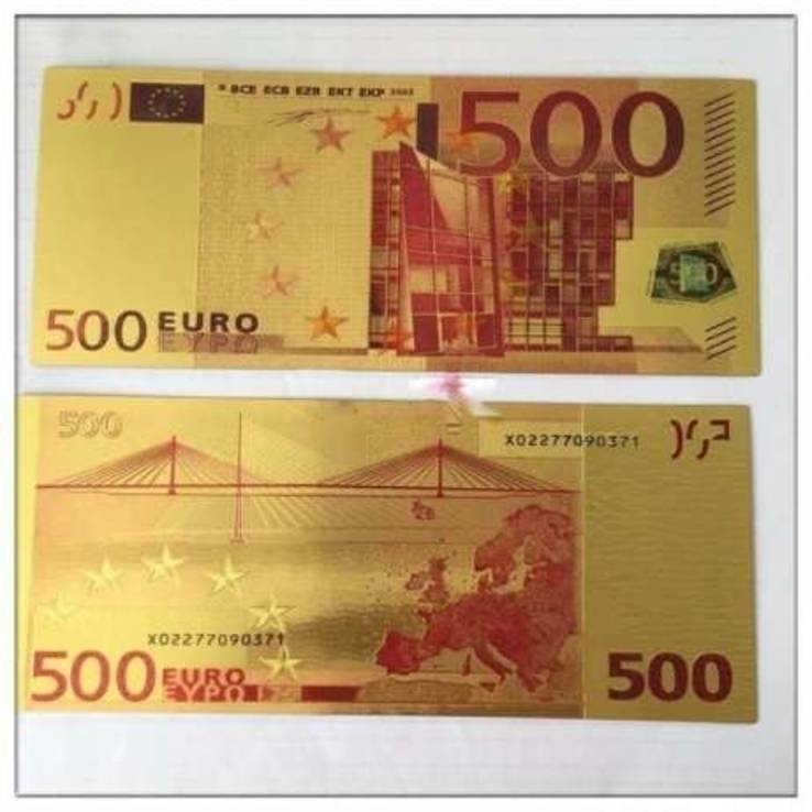 Сувенир купюра  500 евро, фото №4