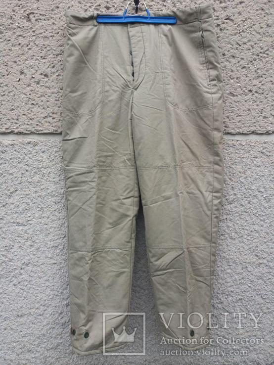 Армейские утепленные штаны, фото №2