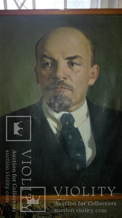 Картина Ульянов В.И. (Ленин). Копия., фото №3