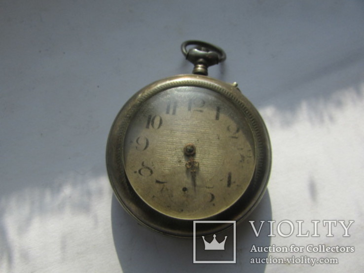 Часы в серебренном корпусе, фото №2
