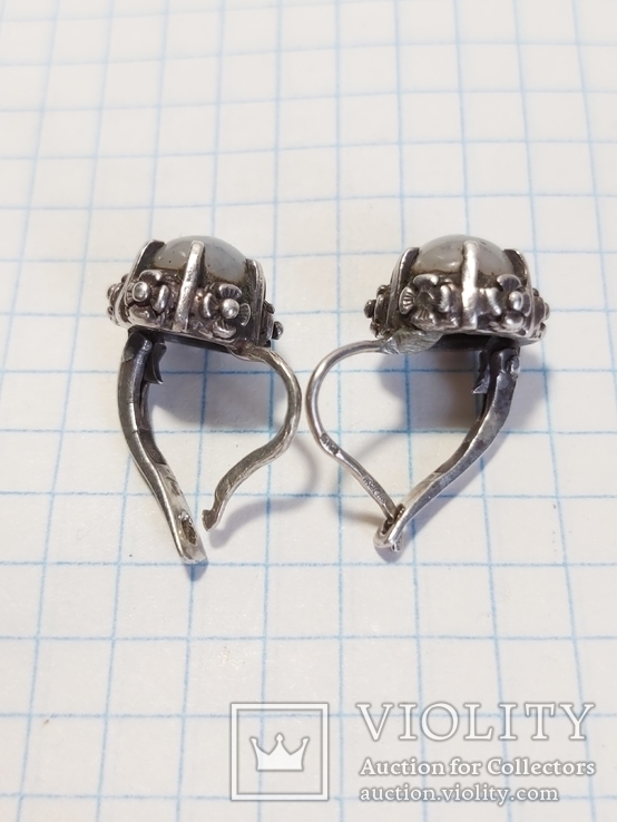 Серебряные серёжки и кольцо (в связи с не выкупом), фото №12