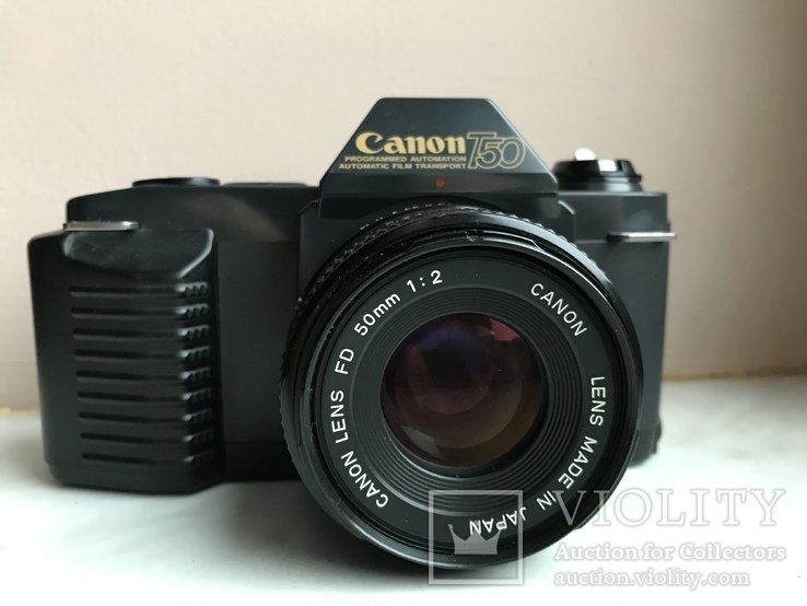 Фотоаппарат Canon-T50 с объективом Сanon FD 50/2, фото №2