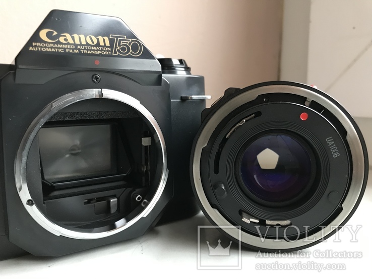 Фотоаппарат Canon-T50 с объективом Сanon FD 50/2, фото №7