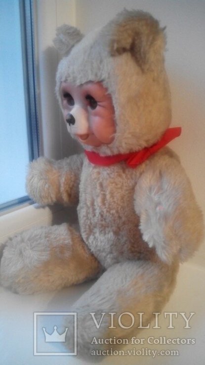 Мишка медведь Sonneberg 42см игрушка ГДР, фото №7