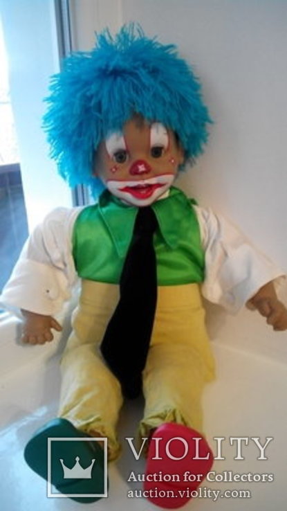 Характерная кукла клоун Arias 50см Испания, фото №3
