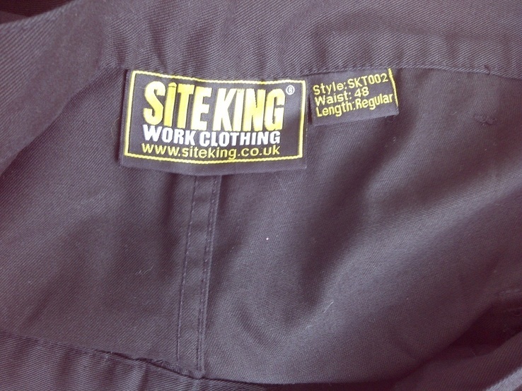 Рабочие штаны Site King waist 48 regular пояс 120 см, фото №5