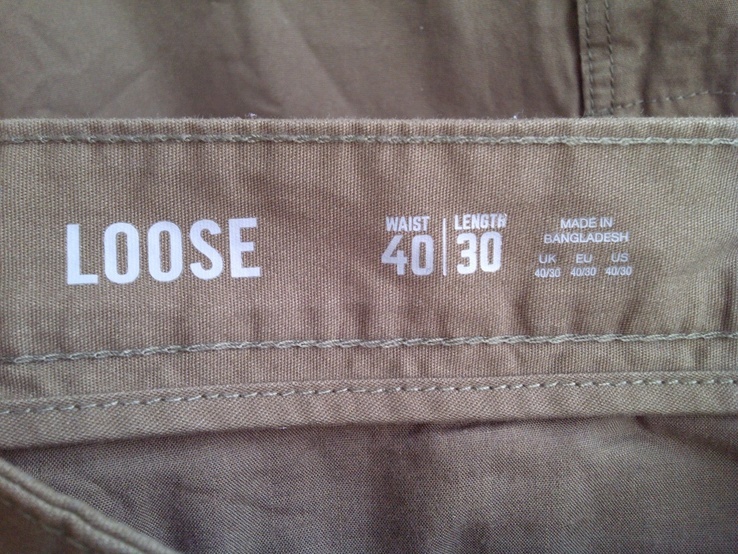 Треккинговые штаны LOOSE W40L30 пояс 102 см, фото №4
