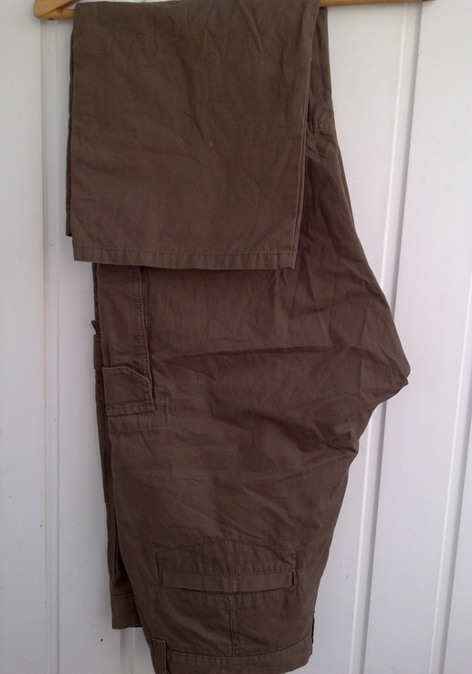 Треккинговые штаны LOOSE W40L30 пояс 102 см, фото №7