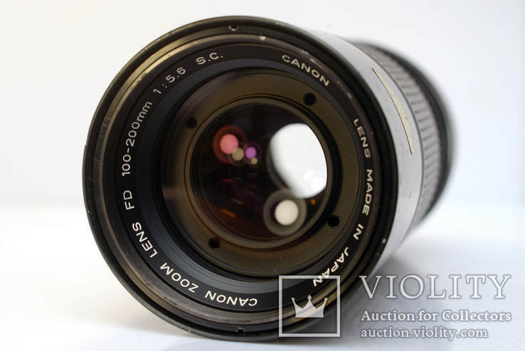 Canon Zoom Lens FD 100-200mm f5.6 S.C., фото №4