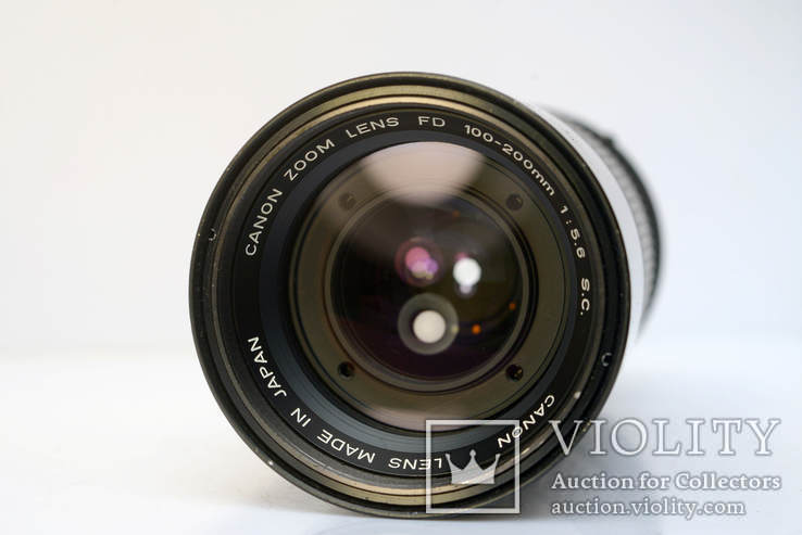 Canon Zoom Lens FD 100-200mm f5.6 S.C., фото №6