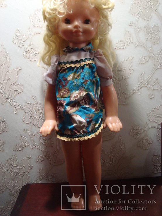 Кукла СССР 50-60см, фото №2