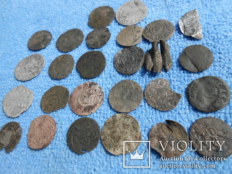 Монеты средневековья 26 шт., фото №3
